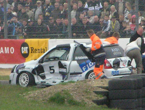Søndagens løb tilførte Bette Ko de dybe rynker i skindet! (Foto: Motorsporten.dk)